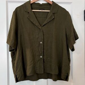 Quince Linen Top - XL